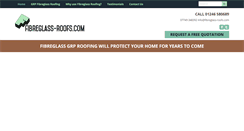 Desktop Screenshot of fibreglass-roofs.com